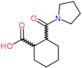 2-(pyrrolidin-1-ylcarbonyl)cyclohexanecarboxylic acid