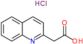 2-(2-quinolyl)acetic acid hydrochloride