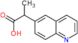 2-(quinolin-6-yl)propanoic acid