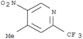 Pyridine,4-methyl-5-nitro-2-(trifluoromethyl)-
