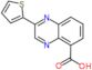 2-(2-thienyl)quinoxaline-5-carboxylic acid