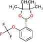 4,4,5,5-tetramethyl-2-[2-(trifluoromethoxy)phenyl]-1,3,2-dioxaborolane