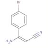 2-Propenenitrile, 3-amino-3-(4-bromophenyl)-, (2E)-