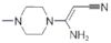 3-AMINO-3-(4-METHYLPIPERAZINO)ACRYLONITRILE