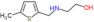 2-{[(5-methylthiophen-2-yl)methyl]amino}ethanol