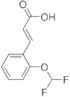 2-Propenoic acid, 3-[2-(difluoromethoxy)phenyl]-, (E)-