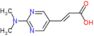 (E)-3-[2-(dimethylamino)pyrimidin-5-yl]prop-2-enoic acid