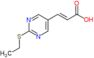 (E)-3-(2-ethylsulfanylpyrimidin-5-yl)prop-2-enoic acid