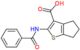 2-(benzoylamino)-5,6-dihydro-4H-cyclopenta[b]thiophene-3-carboxylic acid