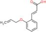 (2E)-3-[2-(prop-2-en-1-yloxy)phenyl]prop-2-enoic acid