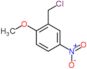 2-(chloromethyl)-1-methoxy-4-nitrobenzene