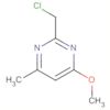 Pyrimidine, 2-(chloromethyl)-4-methoxy-6-methyl-