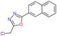 2-(chloromethyl)-5-naphthalen-2-yl-1,3,4-oxadiazole