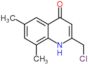 2-(chloromethyl)-6,8-dimethyl-1H-quinolin-4-one