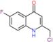 2-(Chloromethyl)-6-fluoro-4(1H)-quinolinone