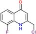 2-(Chloromethyl)-8-fluoro-4(1H)-quinolinone