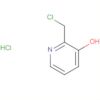 3-Pyridinol, 2-(chloromethyl)-, hydrochloride