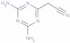 1,3,5-Triazine-2-acetonitrile,4,6-diamino-(9CI)