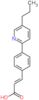 (2E)-3-[4-(5-propylpyridin-2-yl)phenyl]prop-2-enoic acid