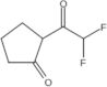 2-(2,2-Difluoroacetyl)cyclopentanone