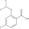 Benzoic acid, 2-(difluoromethoxy)-4-fluoro-