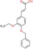 (2E)-3-[4-(benzyloxy)-3-ethoxyphenyl]prop-2-enoic acid