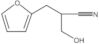 α-(Hydroxymethyl)-2-furanpropanenitrile