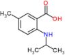 5-methyl-2-(propan-2-ylamino)benzoic acid