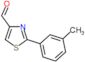 2-(3-methylphenyl)-1,3-thiazole-4-carbaldehyde