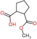 2-(methoxycarbonyl)cyclopentanecarboxylic acid