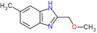 2-(methoxymethyl)-6-methyl-1H-benzimidazole