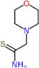 2-morpholin-4-ylethanethioamide