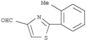 4-Thiazolecarboxaldehyde,2-(2-methylphenyl)-