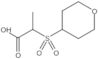 2-[(Tetrahydro-2H-pyran-4-yl)sulfonyl]propanoic acid