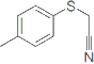 2-[(4-methylphenyl)thio]acetonitrile