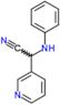 (phenylamino)(pyridin-3-yl)acetonitrile