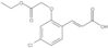 3-[4-Chloro-2-(2-ethoxy-2-oxoethoxy)phenyl]-2-propenoic acid