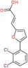 (2E)-3-[5-(2,3-dichlorophenyl)furan-2-yl]prop-2-enoic acid