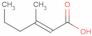 3-Methyl-2-hexenoic acid (3:1 mixture of E and Z isomers)