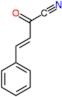 (3E)-2-oxo-4-phenylbut-3-enenitrile