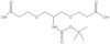 3,3′-[[2-[[(1,1-Dimethylethoxy)carbonyl]amino]-1,3-propanediyl]bis(oxy)]bis[propanoic acid]