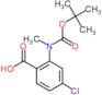 4-Chloro-2-[[(1,1-dimethylethoxy)carbonyl]methylamino]benzoic acid