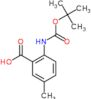 2-[(tert-butoxycarbonyl)amino]-5-methylbenzoic acid