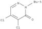 2-(tert-Butyl)-4,5-dichloro-2,3-dihydropyridazin-3-one