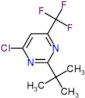 2-tert-butyl-4-chloro-6-(trifluoromethyl)pyrimidine