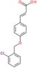 (2E)-3-{4-[(2-chlorobenzyl)oxy]phenyl}prop-2-enoic acid