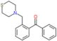 phenyl-[2-(thiomorpholinomethyl)phenyl]methanone