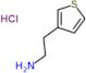 2-(thiophen-3-yl)ethanamine hydrochloride (1:1)