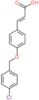 (2E)-3-{4-[(4-chlorobenzyl)oxy]phenyl}prop-2-enoic acid