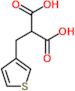 (thiophen-3-ylmethyl)propanedioic acid